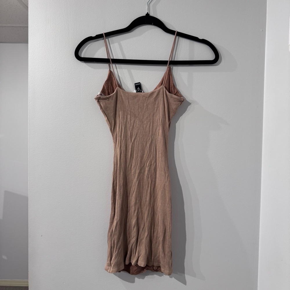 Windsor Tan Slip Dress - Picture 2 of 2